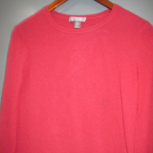 Cashmere By Charter Club Women's Sweater Size XS 100% Cashmere Red Sweater - Picture 5 of 11